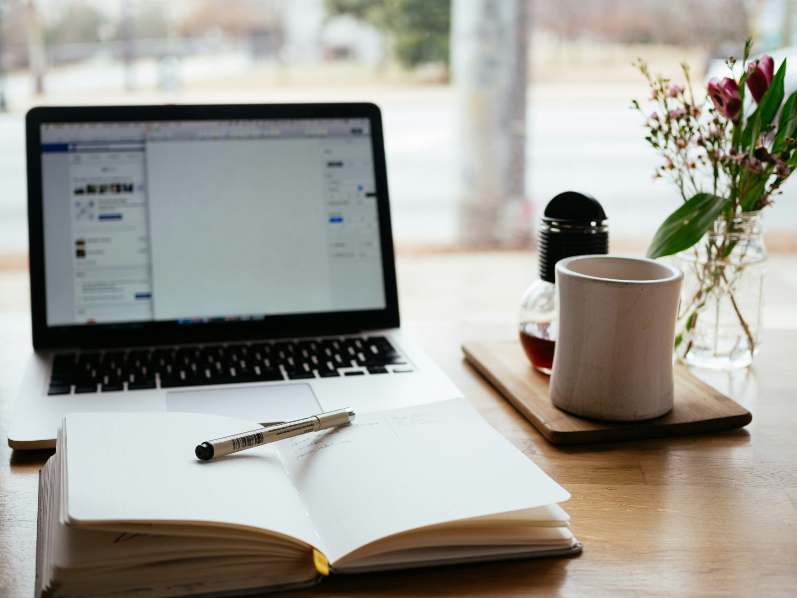 I've tried life coaching and it didnt work journal open on a table